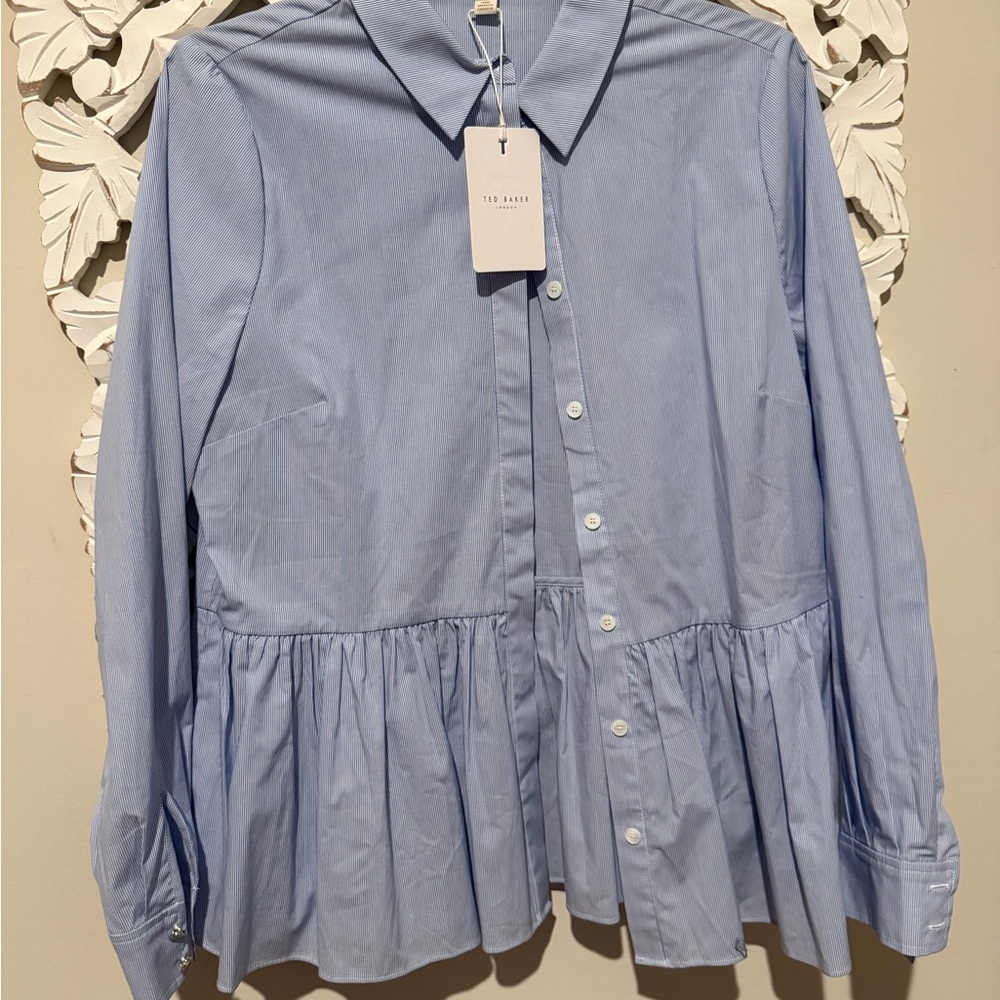 Ted Baker Light Blue Button Down Shirt